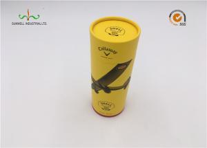 Wholesale Yellow Color Cardboard Cylinder Tubes Wine Packaging Umbrella Round Tube Box from china suppliers