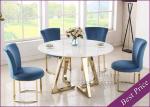 Contemporary Stainless Steel Dining Chairs with Velvet (YS-20)