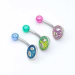 14G 1.6mm Stainless Steel Piercing Jewelry Belly Button Barbell