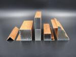 0.4mm Wood Grain Aluminium Profile Heat Insulation For Iraq Malaysia