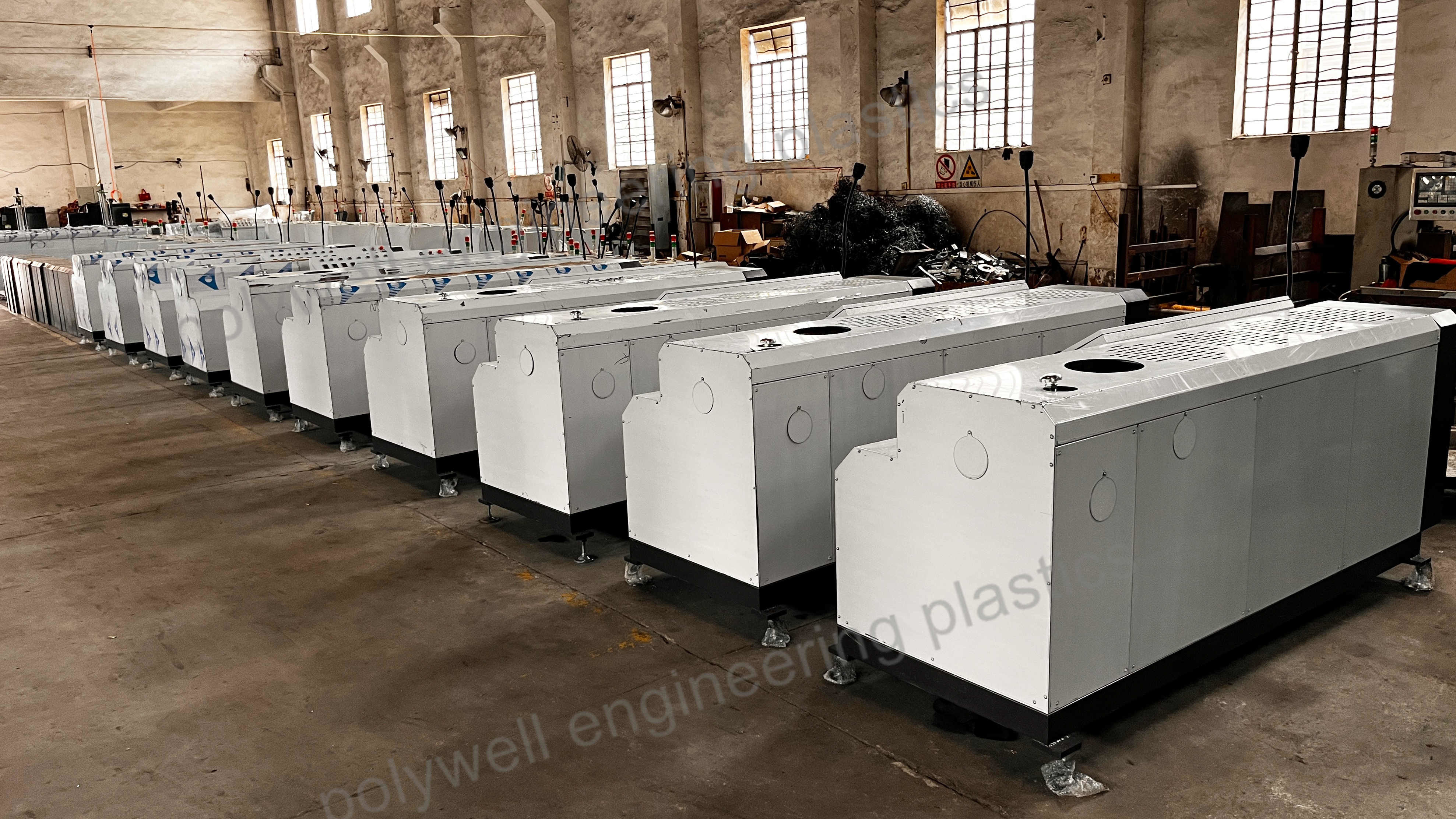 Polymer Extruder Machine / Heating Barrier Profiles Extrusion Machine