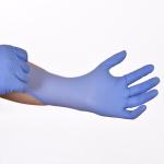 Medical grade disposable nitrile powder free nitrile exam gloves AQL 1.5