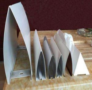 Wholesale Aluminum Bullet Shaped Profile Suspended Baffle 20Wx100H Powder Coating from china suppliers