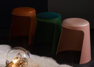 Wholesale Living Room PU Dining Chairs 45cm Small Round Stool Chair from china suppliers