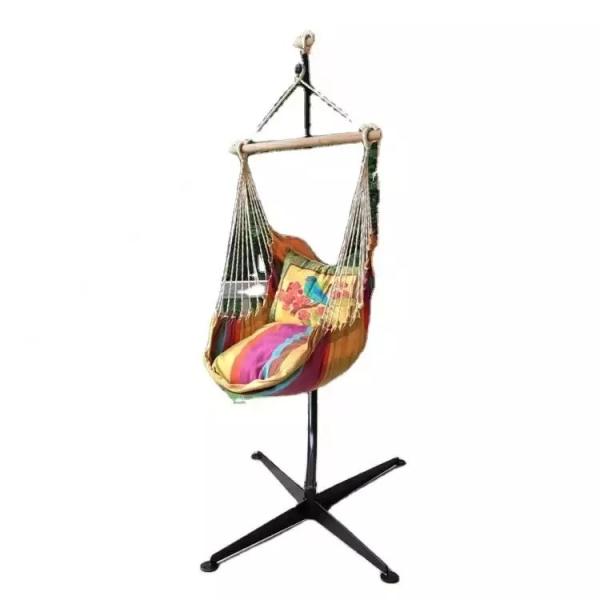Outdoor Furniture Solid Steel Standing Frame for Hanging Hammock Air Porch Swing