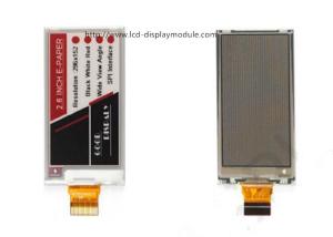 Wholesale 2.6 inch 296*152 Resolution E-paper display support white, red, black color from china suppliers