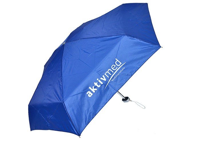 3 Folds Metal Frame Custom Promotional Umbrellas , Golf Style Umbrella