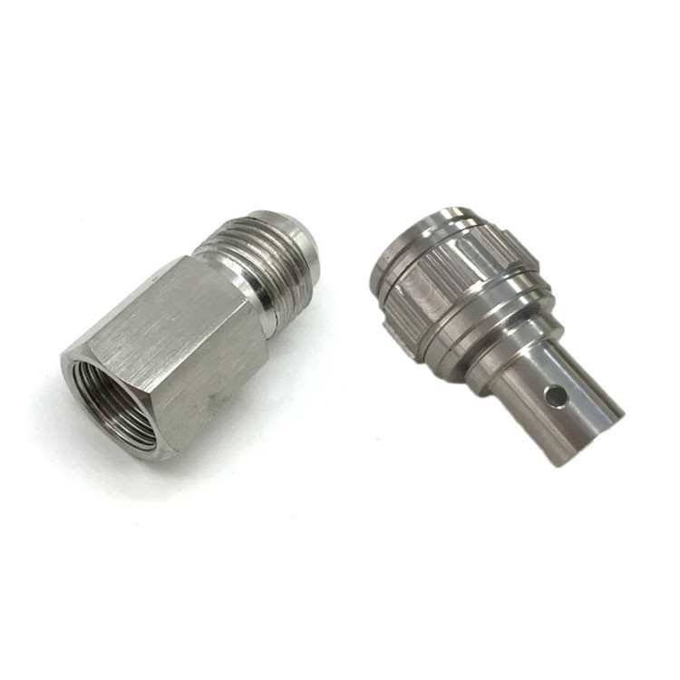0.01mm Plain Color 4 Axis CNC Stainless Steel Parts