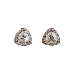 Wholesale Moissanite 925 Sterling Silver Stud Earrings Support OEM ODM from china suppliers