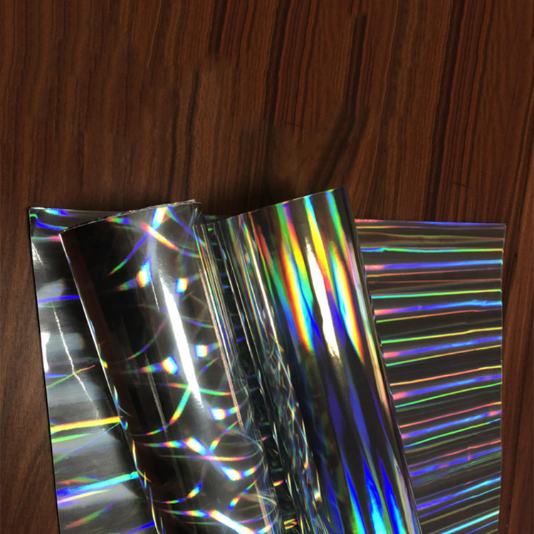 Direct Colored Pet Silver Packaging Film According to Customer's Require