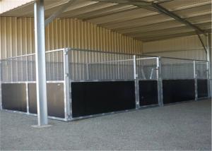 Wholesale temporary horse stable with roofing 2200mm x 3600mm from china suppliers