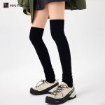 Women Ribbed Over Knee High Socks Leg Warmers Toeless Yoga Ballet Dance Leg