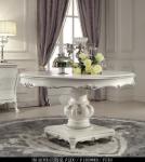 European solid wood dining table and chair villa restaurant dining table