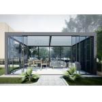 Outdoor Waterproof Shade Electric Bioclimatic Aluminum Pergola with Retractable