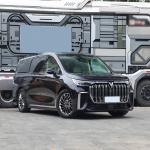 Luxury 5 Doors 7 Seats MPV Hybrid Electric Vehicle with Electromagnetic Braking