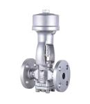 JIS20K Flange Connection Stainless Steel Piston Operated Valve