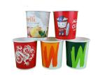 Full Colour Print Take Out Soup Bowls With Lids For Restaurant , Eco Friendly