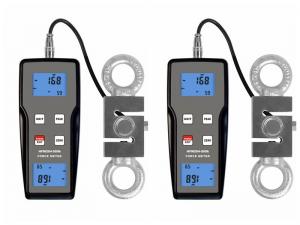 Wholesale Blue Backlight Handheld Digital Force Gauge N / Kg / Lb Push Force And Pull Force from china suppliers