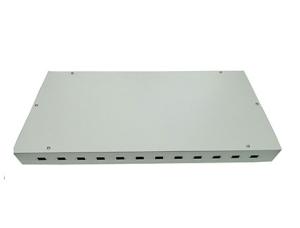 Wholesale XDK 48 Port Fiber Patch Panel , 19inch Fixed Fiber Distribution Panel from china suppliers