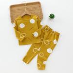 Children's Round Neck Cute Two Piece Sets Long Sleeved 90cm-160cm