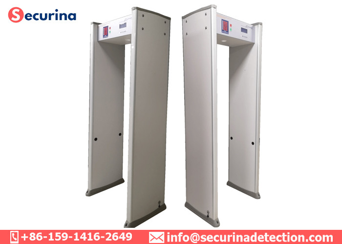 Archway Walk Through Security Detector DSP 18 Zones LED Display For Metal