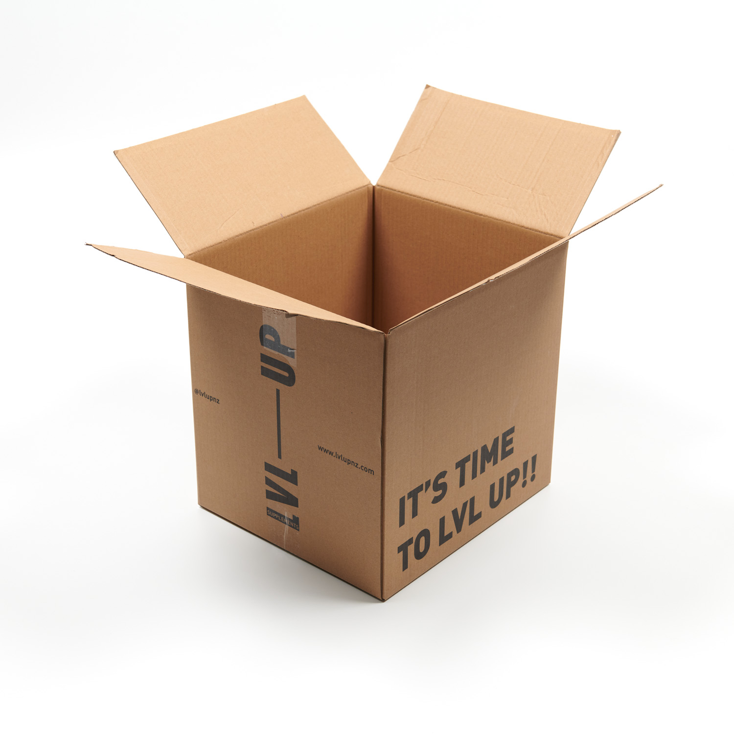 Rigid Corrugated Board Brown Shipping Carton Box Packaging For Customer Requirements