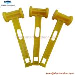 Plastic tent peg hammer