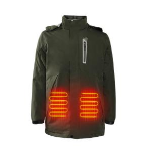 Wholesale High Quality Heated Thermal Outdoor Waterproof Warm Men Women Heated Jacket from china suppliers