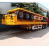 Buy cheap Jost E100 20 40FT Container Transport Skeleton Semi Trailer Heavy Duty Skeleton from wholesalers