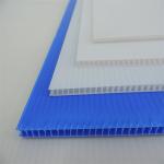 White Corrugated Plastci Sheets 4x8 UV Resistant Outdoor Advertising Vinyl