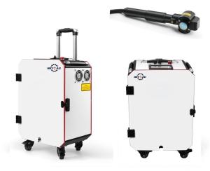 Wholesale 2m Fiber 100W Laser Rust Removal Machine For Stainless Steel Carbon Steel Aluminum from china suppliers