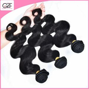 Wholesale Black Color Hair Weaving Bundle Deals Virgin Hair New Salon 8A Body Wave Russian Wavy Hair from china suppliers