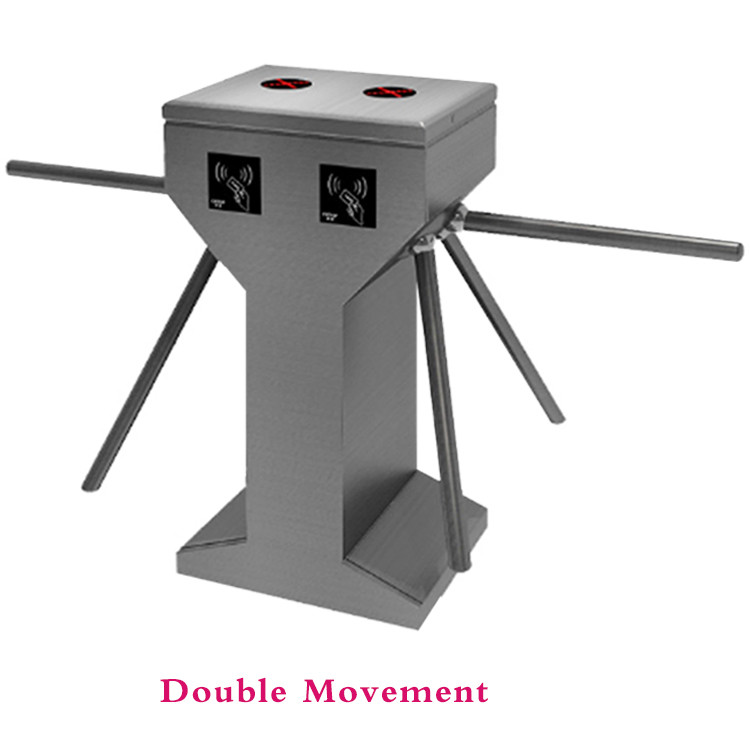 RFID Vertical Tripod Turnstile Barrier Gate Security Access Control One / Two Way