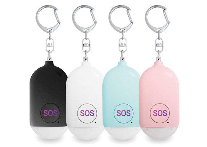 Personal Keychain Alarm Defense Women Anti Attack Rape 130db Led Light Weapon