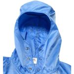 Blue Washable Dust Free ESD Garment Anti Static For Cleanroom Industry