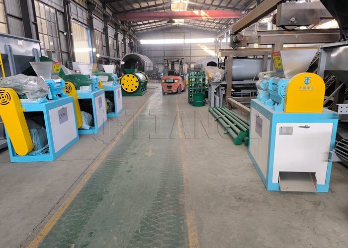 3tph Output Fertilizer Granulator Npk Dry Powder Roller Press Granulating Machine