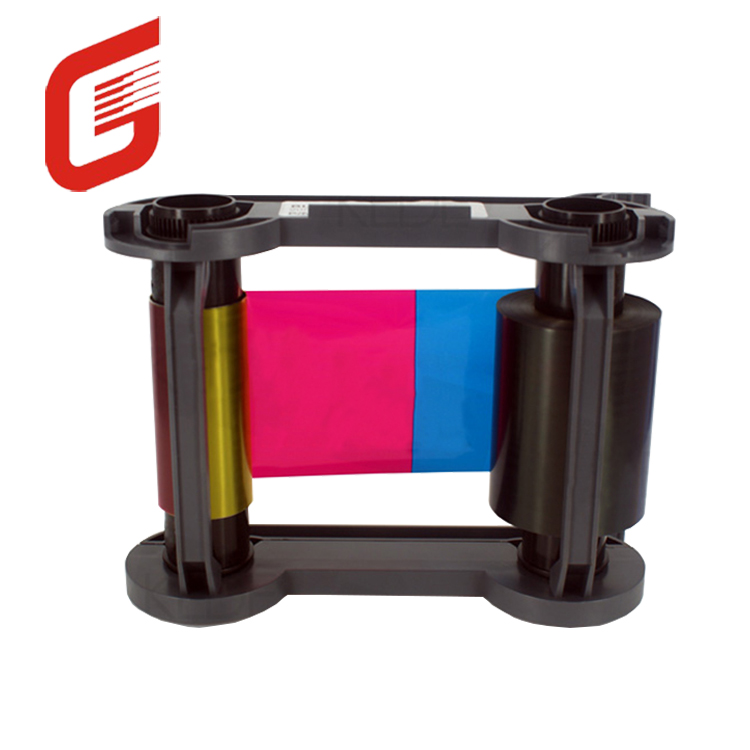 9mm Width Compatible Evolis R5F008S13 YMCKO Color Ribbon for Zenius Primacy Printer
