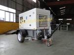 Mobile generator for rental and emergency power supply