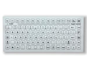 Wholesale 85 Keys Industrial PC Keyboard Lightweight One Piece Matte Membrane On Top Keyboard from china suppliers