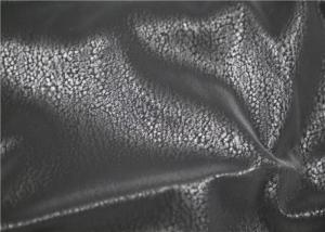 Wholesale Eco - Friendly Faux Suede Leather , PU Leather Flocking Fabric Abrasion Resistant from china suppliers