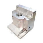 XTC Silver Custom Aluminum CNC Parts Bearing Box For Medical Device