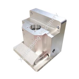 Wholesale XTC Silver Custom Aluminum CNC Parts Bearing Box For Medical Device from china suppliers
