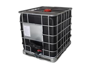 Wholesale Black Plastic Tote Ibc Tank Container 275 Gallon With Steel Pallet UN Approved from china suppliers