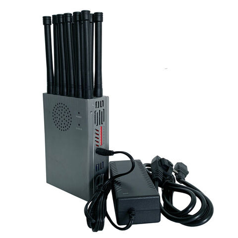 Mobile Phone Handheld 5G Signal Jammer 12Bands 12.0W Temperature Lower than 40℃ Work 4.0 Hours,12000mAH Battery