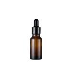 Wholesale Amber Glass Essential Bottle With Plastic Black Dropper Cap