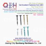 QBH ZP Plain HDG Black Carbon Stainless Steel Self Tapping Self Drilling Saw