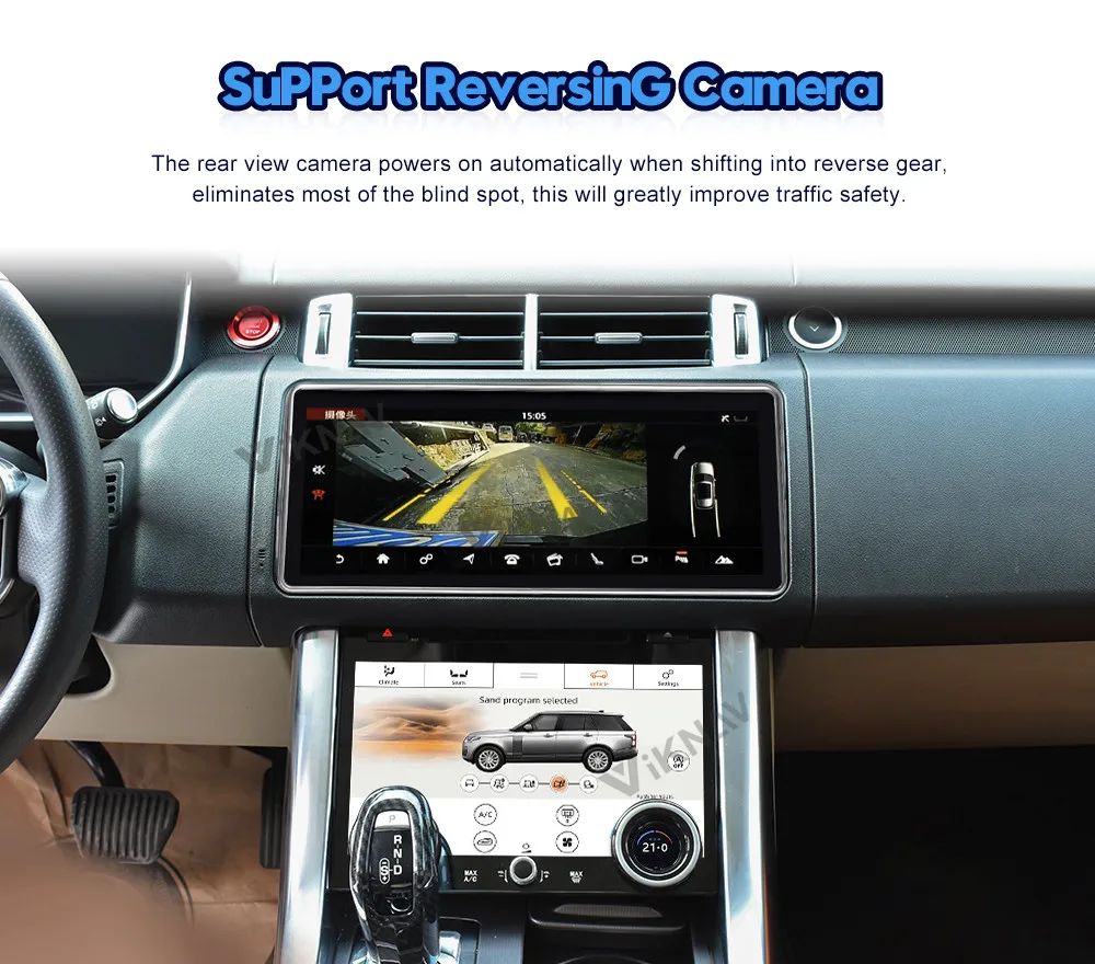Auto Stereo Car Radio For Land Rover Range Rover Sport L494 2013-2016 Android Auto Carplay GPS Navigation Multimedia