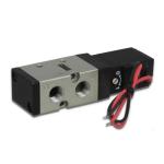 1/4'' SMC Solenoid Valve 24VDC 5 Way 2 Position Pneumatic Valve Single Coil Wire