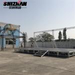 Aluminum fast install led strobe light portable Smart Mobile Stages for Sale