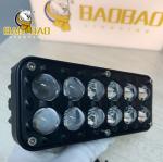 8 Beads Fog Light Aluminum RGB White Yellow Flash Dual Color Motorcycle Spare